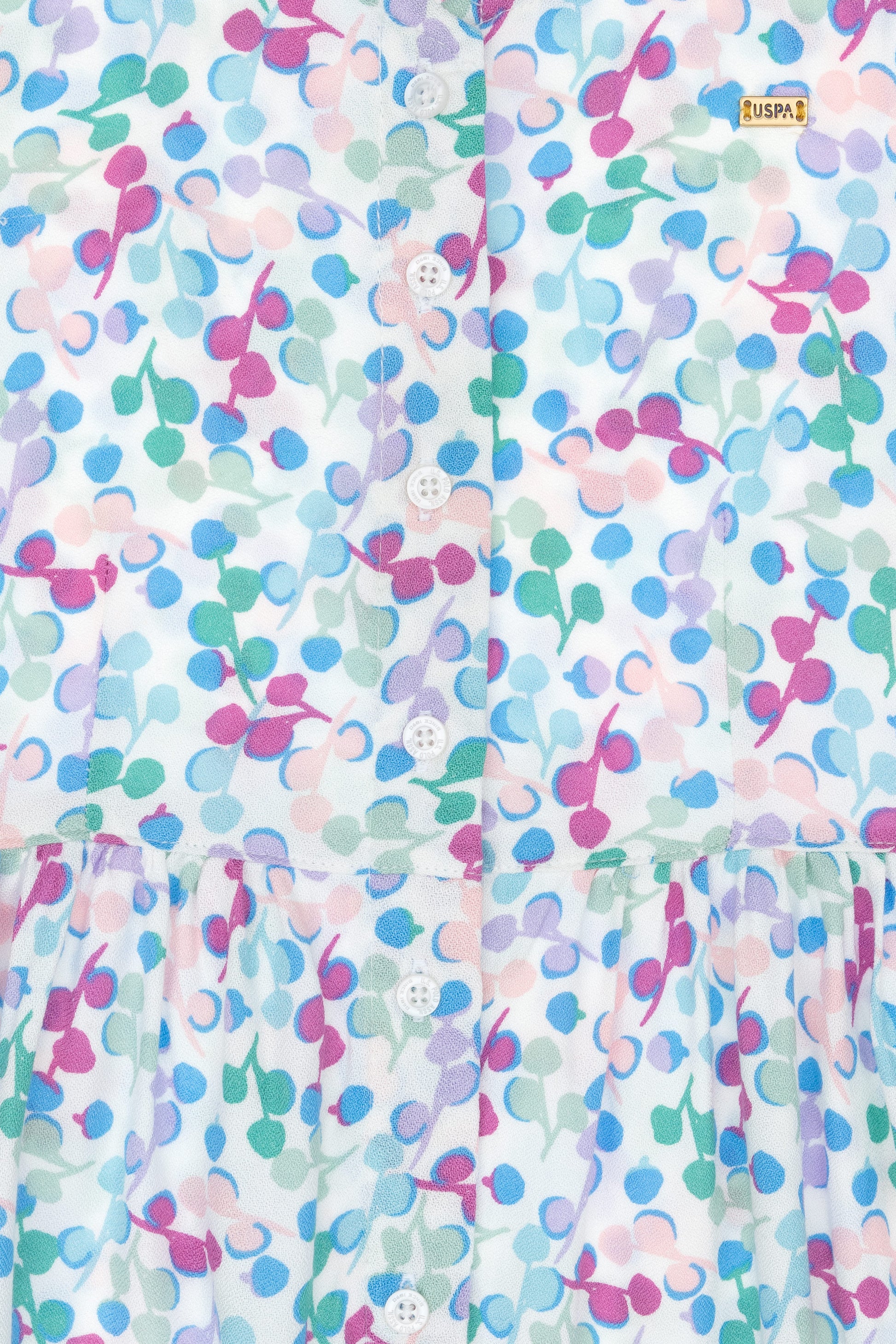 Girl's Mint Woven Dress