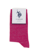 Women Fuchsia Socket Socks