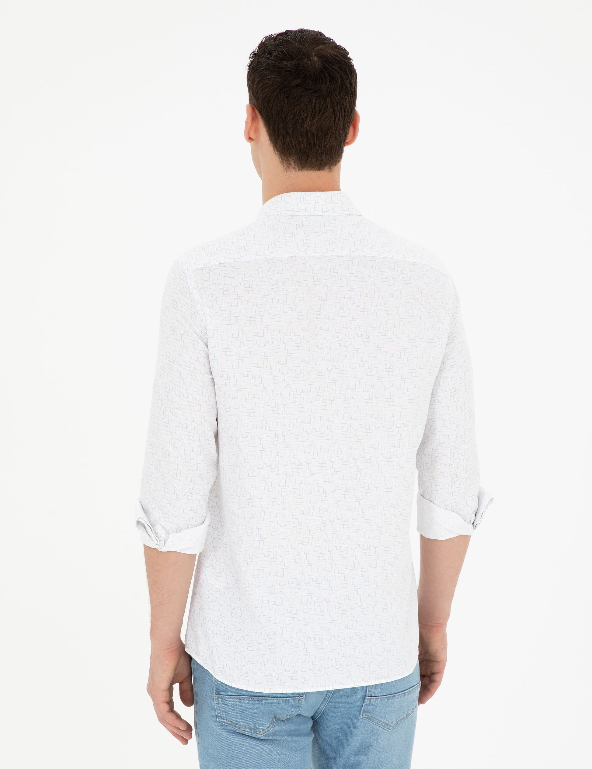 Lemon Slim Fit Long Sleeve Shirt