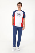 Men's Regular Fit Crew Neck Red T-Shirt
