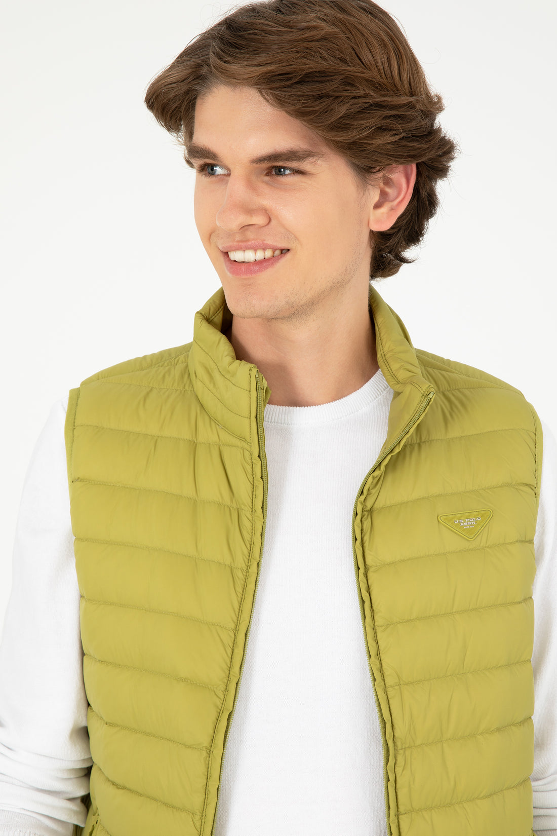 Men's Peanut Green Vest