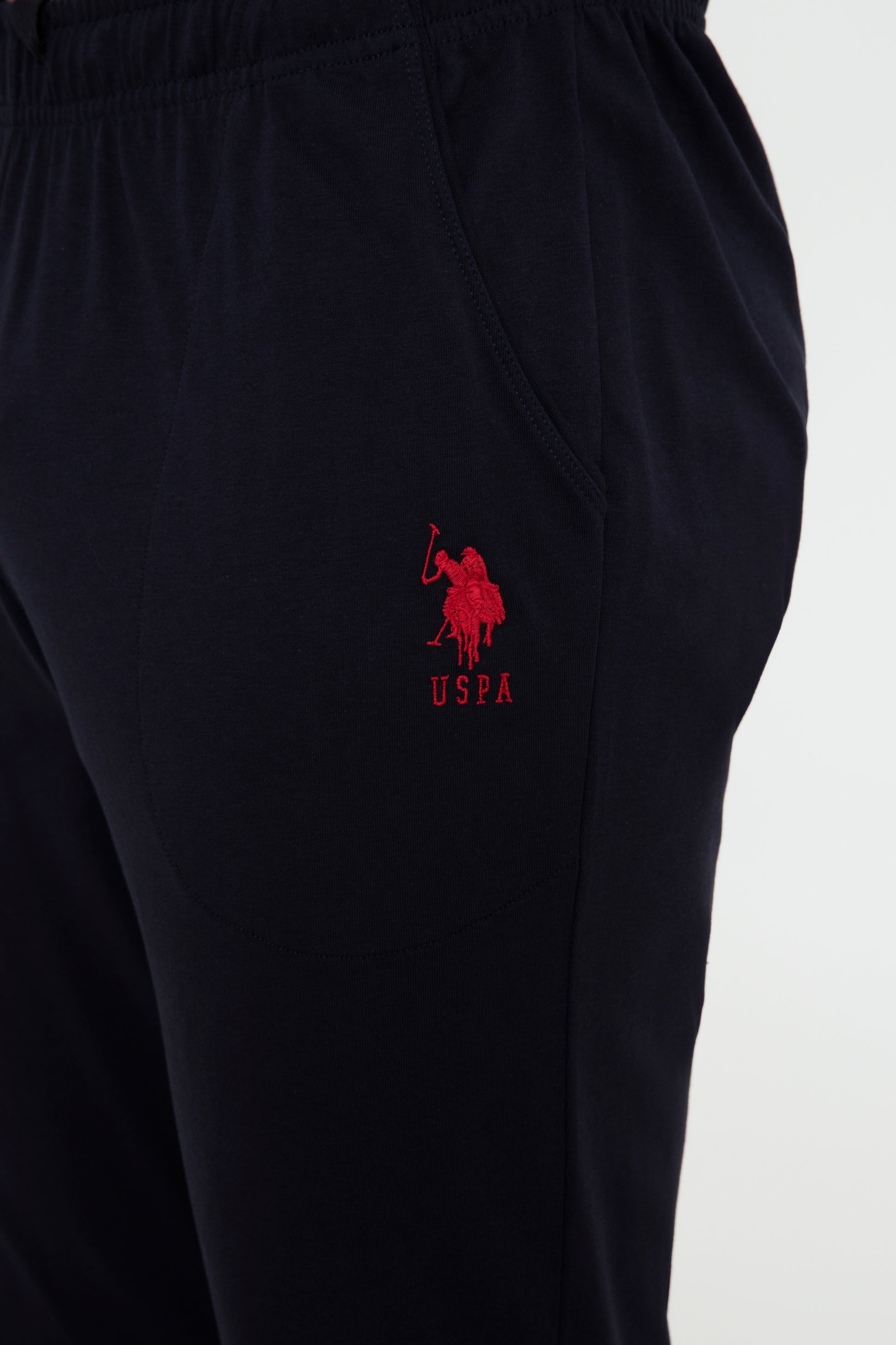 Men's Navy Melange Pajama Set