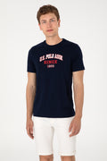 Men's Regular Fit Crew Neck Navy T-Shirt
