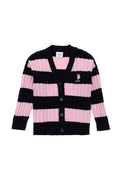 Girls' Navy Knitwear Cardigan