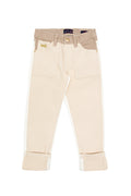 Girl's Cream Jeans