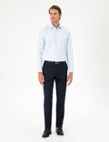 Light Blue Slim Fit Long Sleeve Shirt