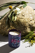 Slow City Sakura Blossom Scented Candle 200 g Purple