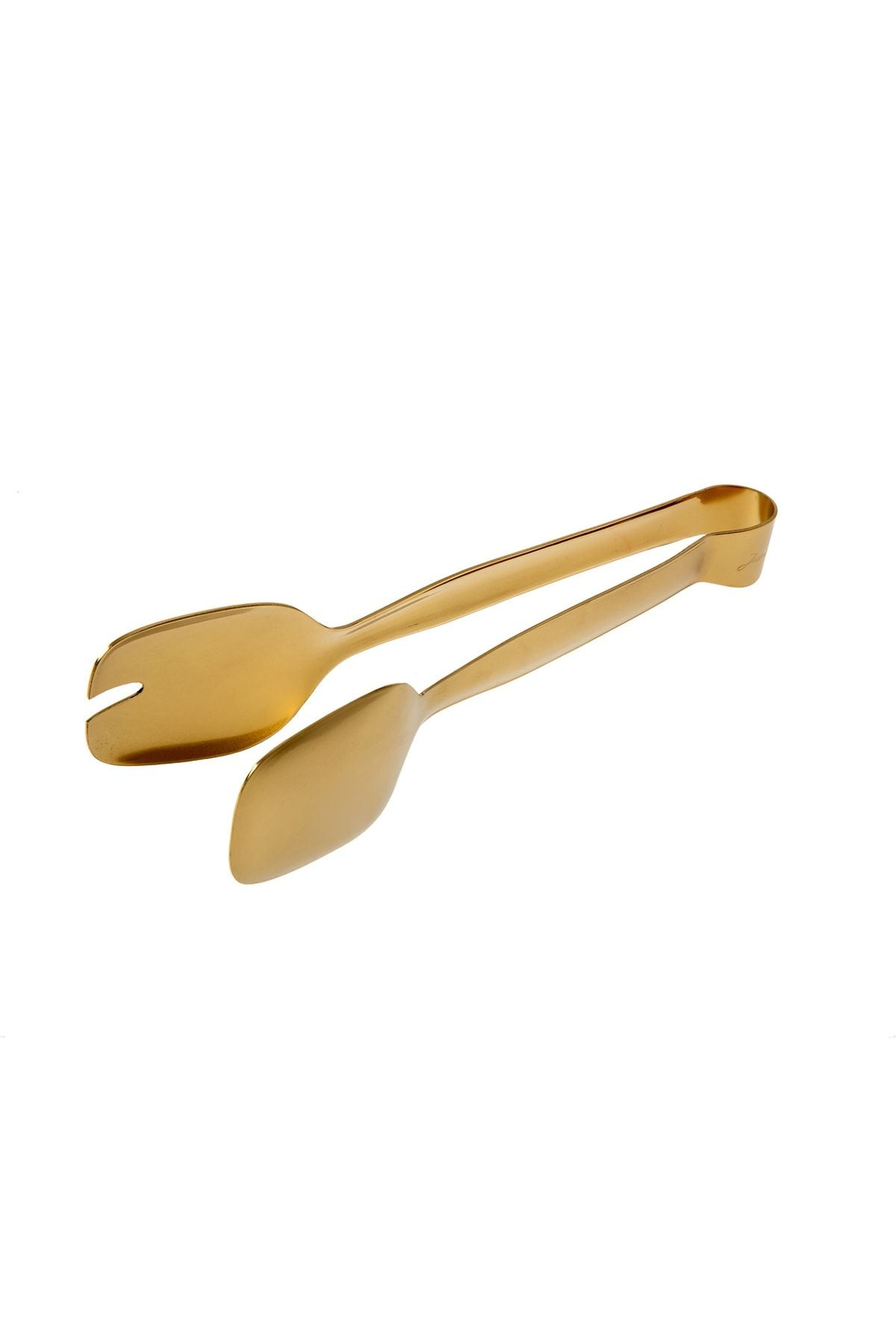 Steel Titanium Gold Set of 3 Tongs