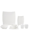 Perfect White 32 Pieces 6 Seater Porcelain Breakfast/Serving