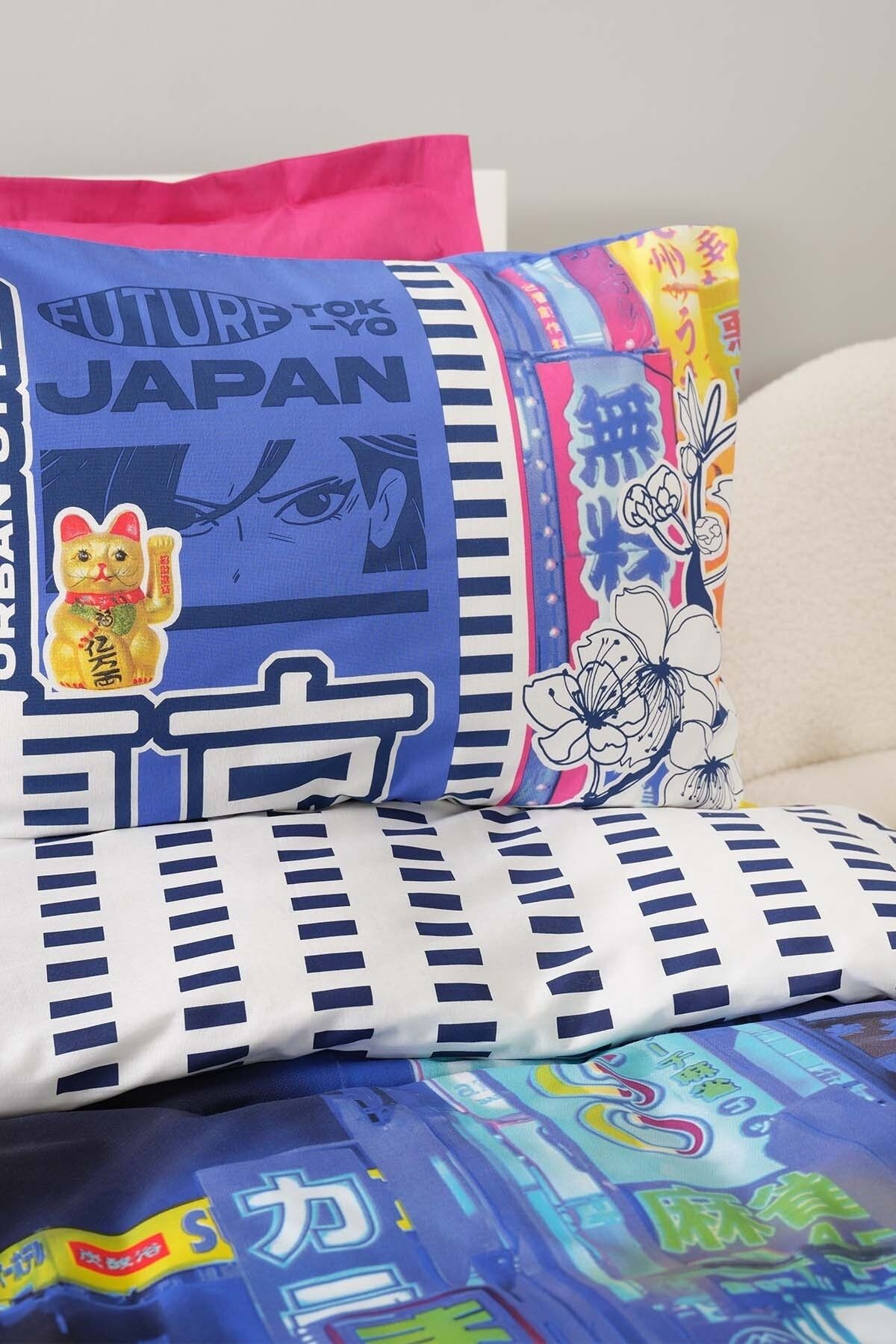 Young Tokyo 100% Cotton Single Size Duvet Cover Set