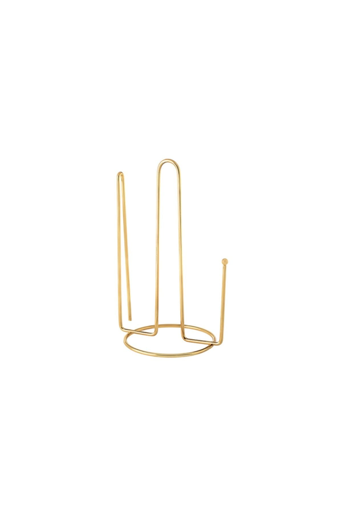 Mingo Metal Paper Towel Holder 25 Cm Gold