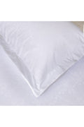 Veludo Duvet Cover Set Double 200x220 Cm White