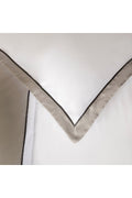Alberta Duvet Cover Set 200x220 Cm White/Cold Grey