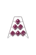 Horizon 7 Piece Triangle Glass Spice Set