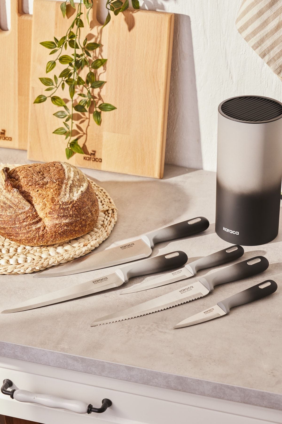 Moonlight Round 6 Piece Knife Set