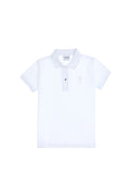 Boy's White Basic T-Shirt