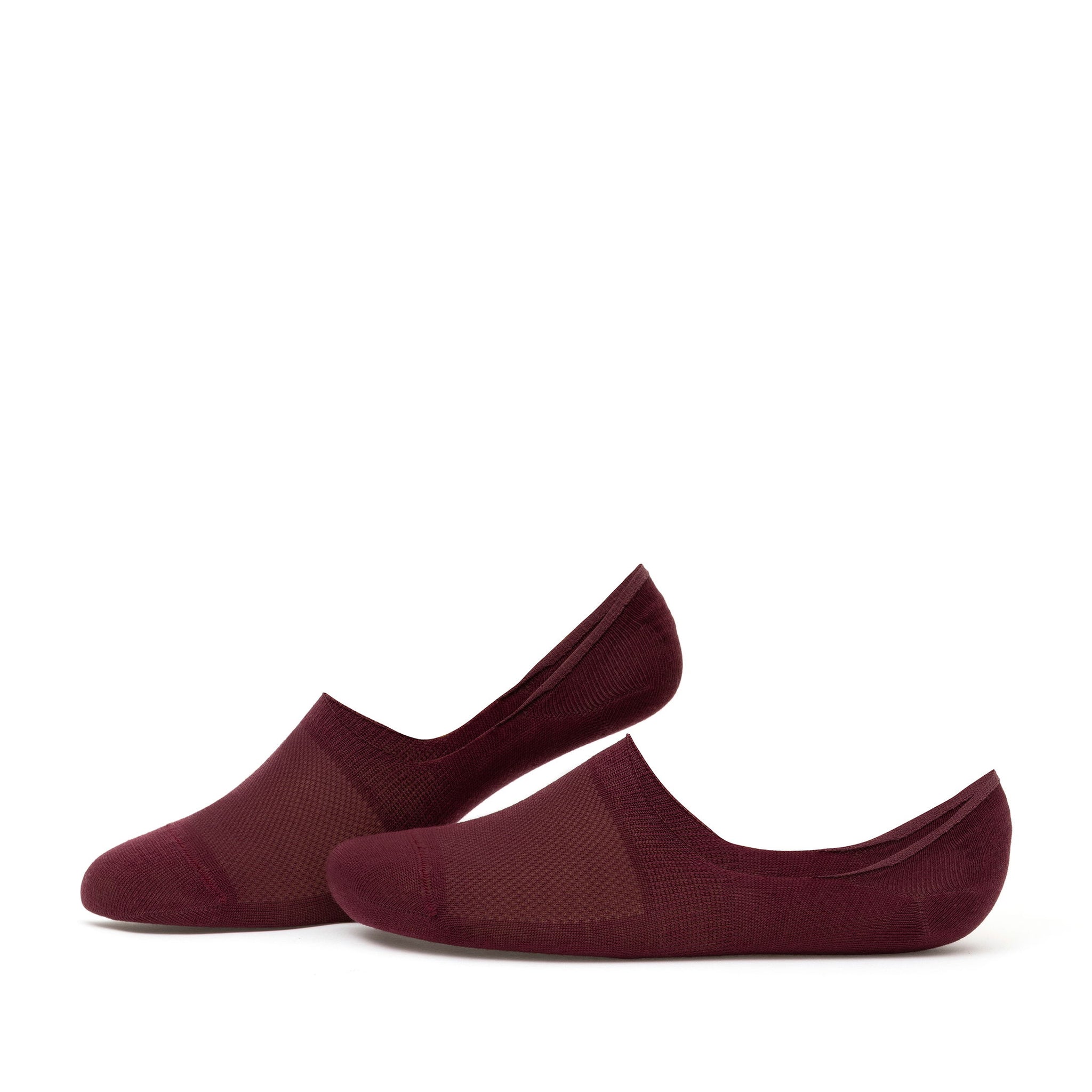 Burgundy Babette Socks