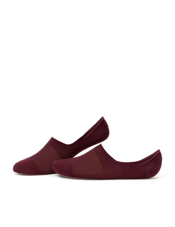 Burgundy Babette Socks