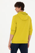 Men's Peanut Green Basic Sweatshirt