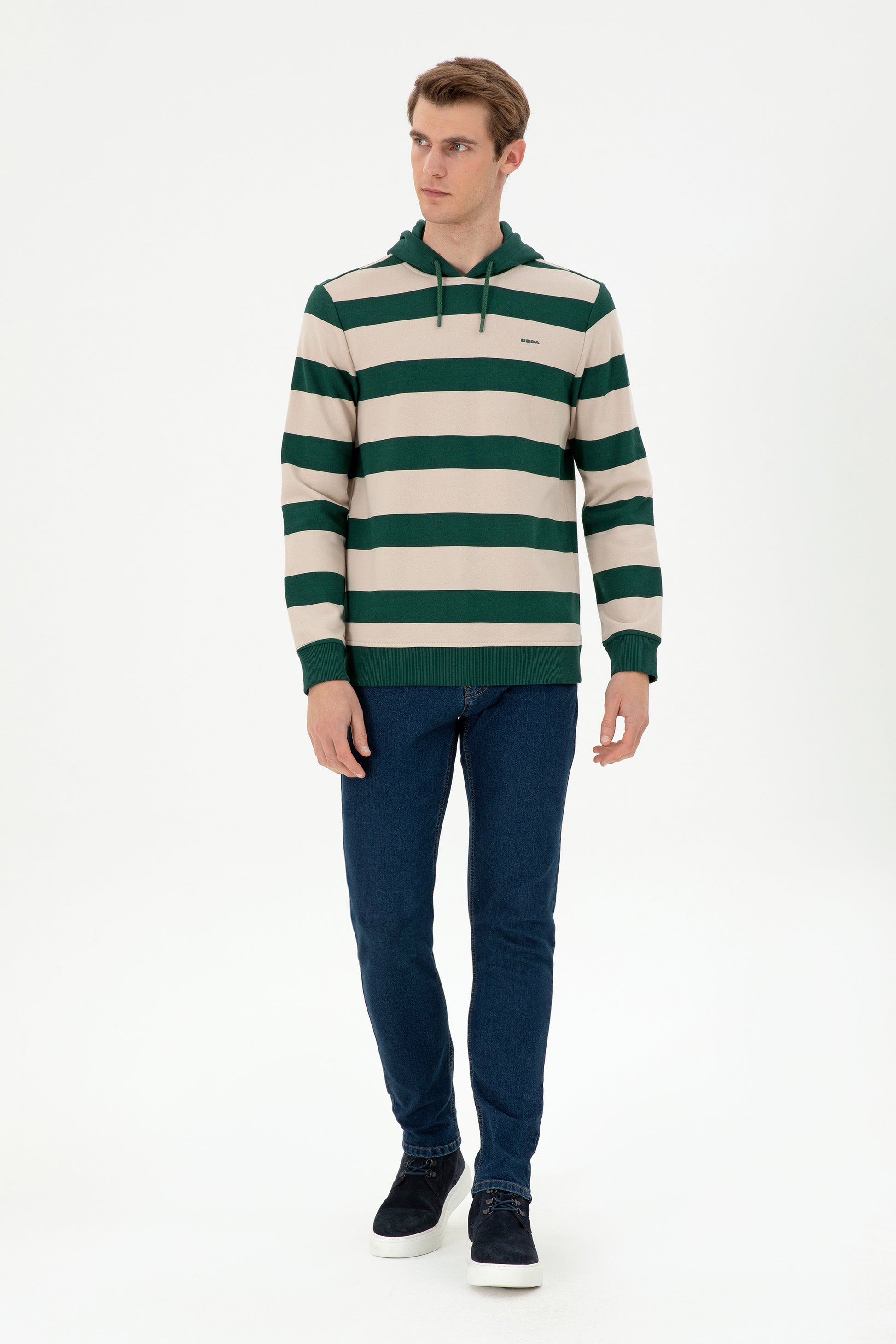 Men's Dark Green Sweatshirt
