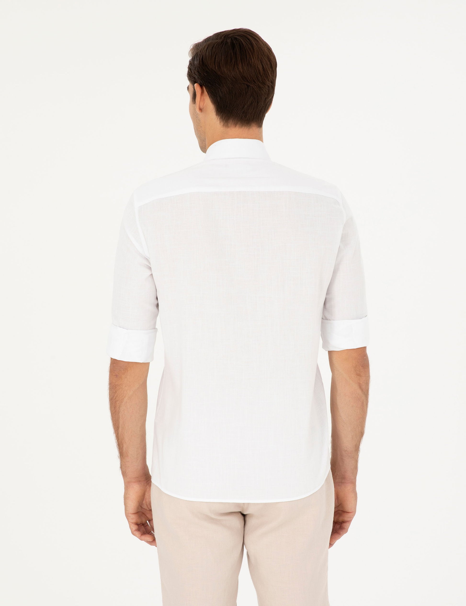 Green Regular Fit Long Sleeve Shirt