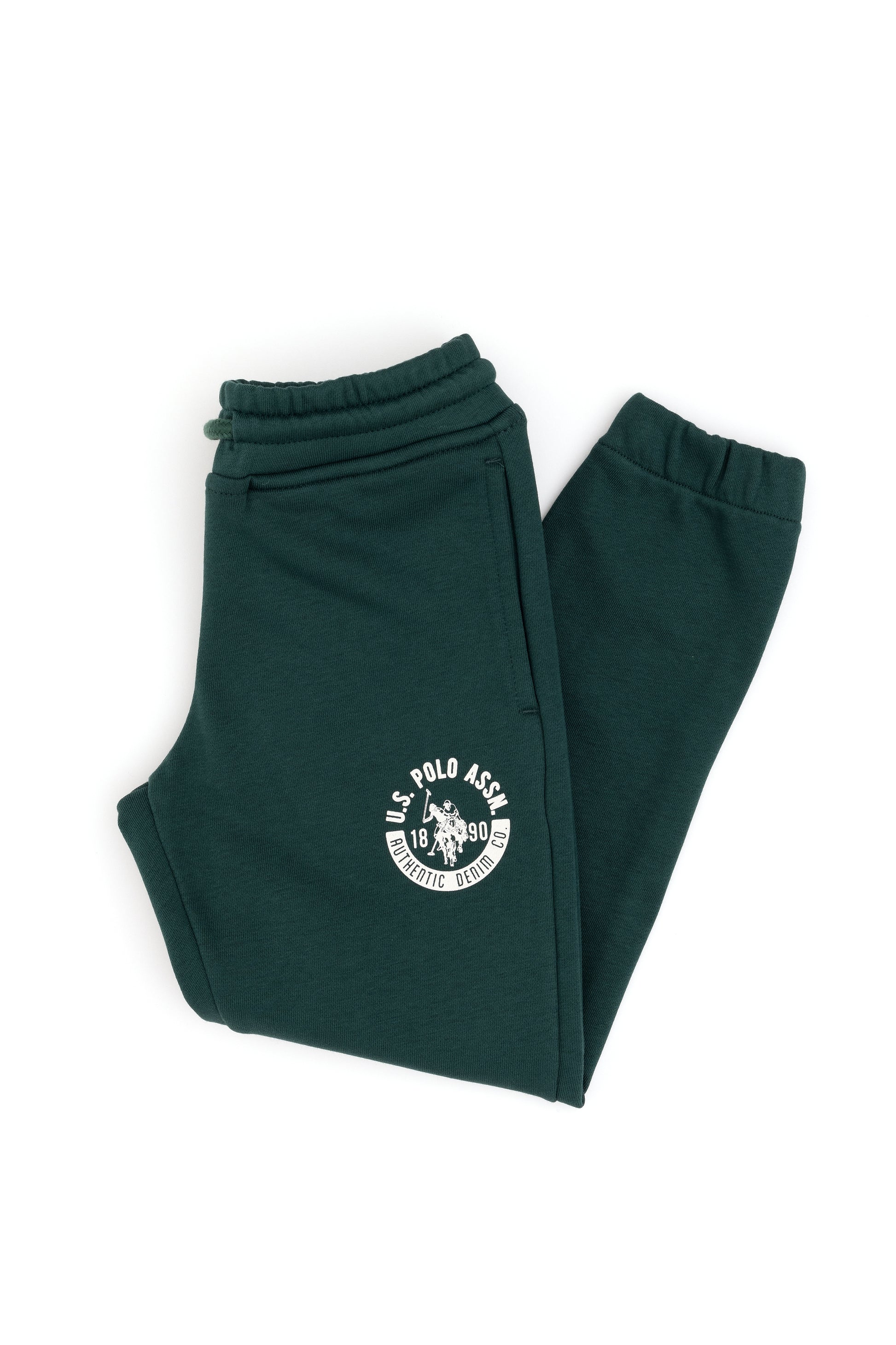 Boy's Dark Green Sweatpants