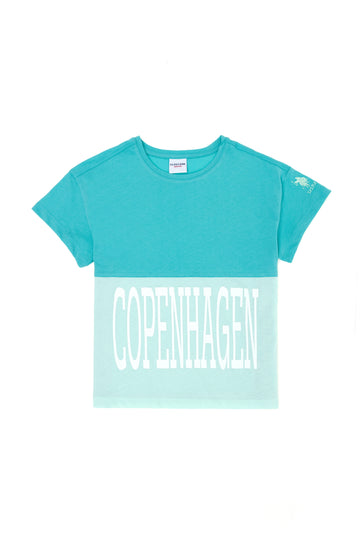 Girls' Mint Crew Neck T-Shirt