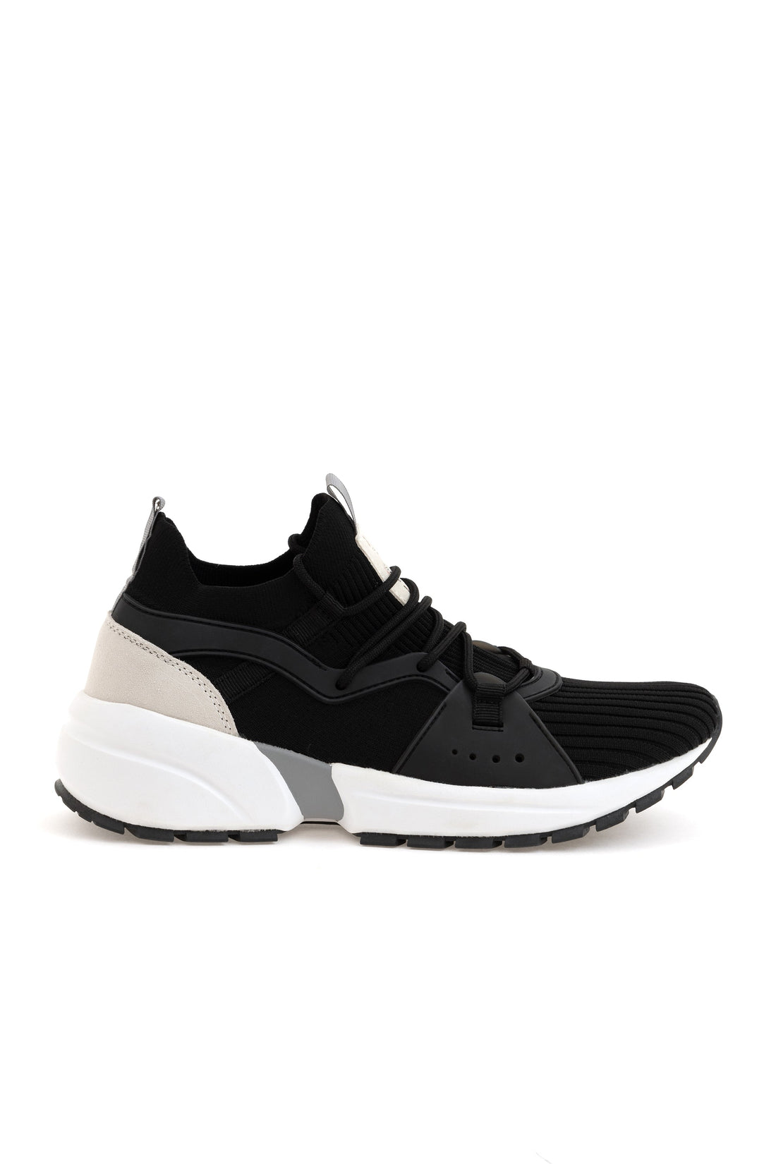 Men's Black Sneakers - 43 - Black - 50293762015