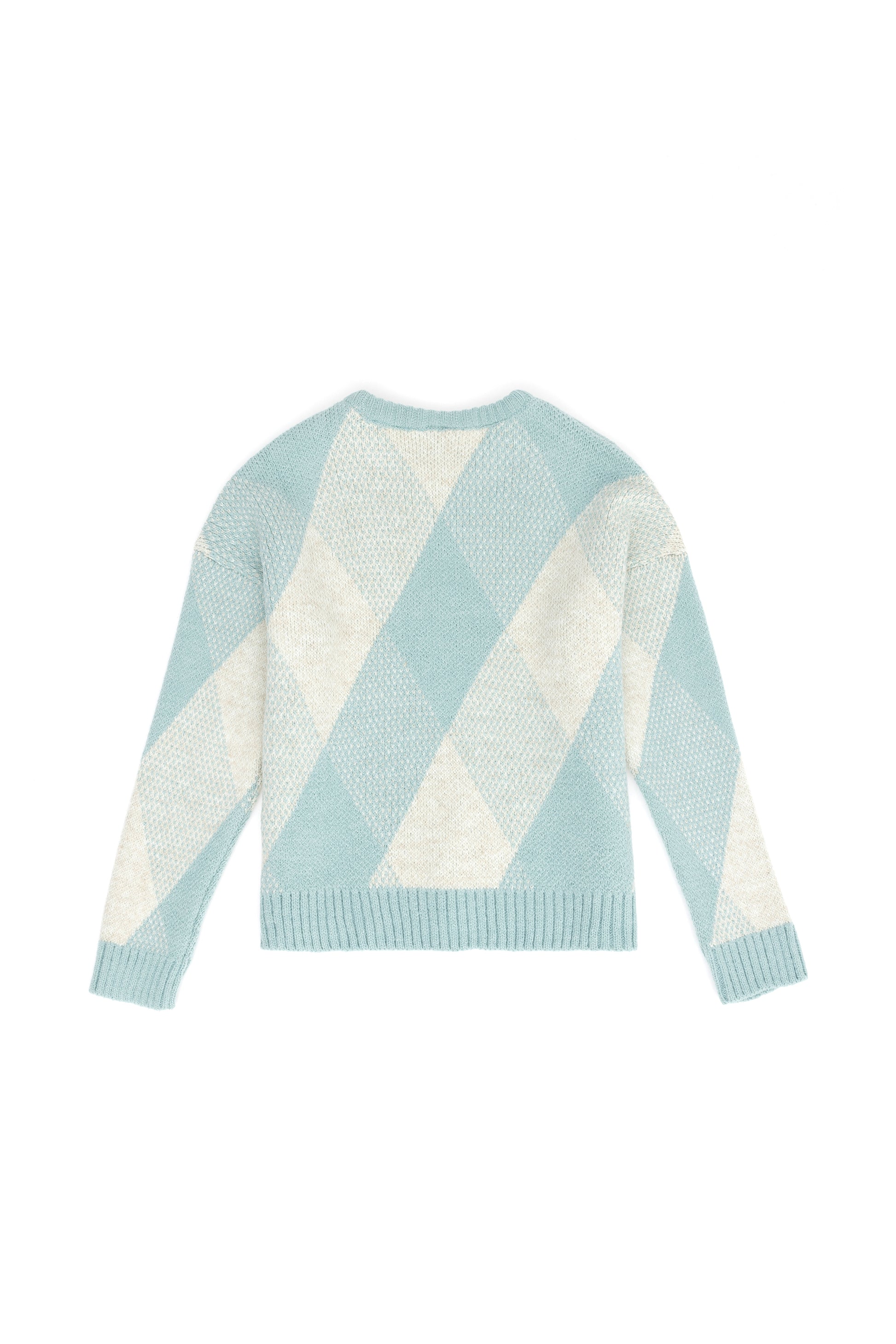 Girls' Mint Crew Neck Sweater