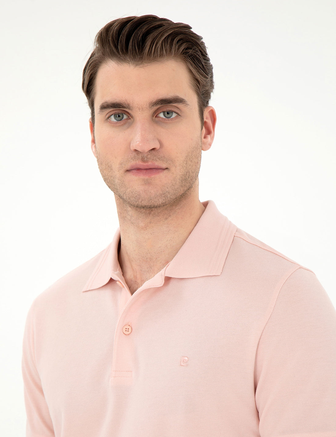 Powder Slim Fit 100% Cotton Polo Neck Basic T-Shirt