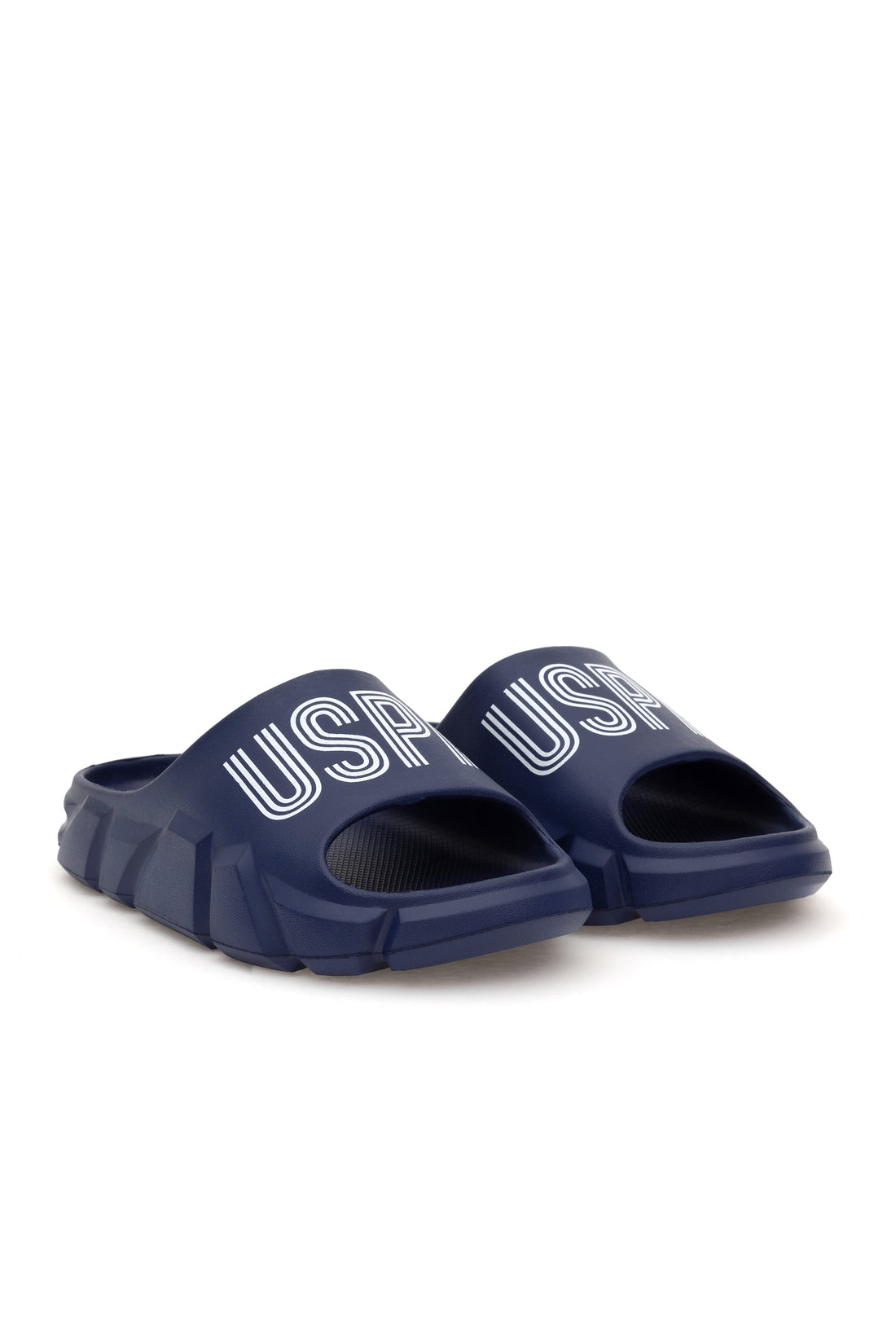 Men's Navy Blue Slippers