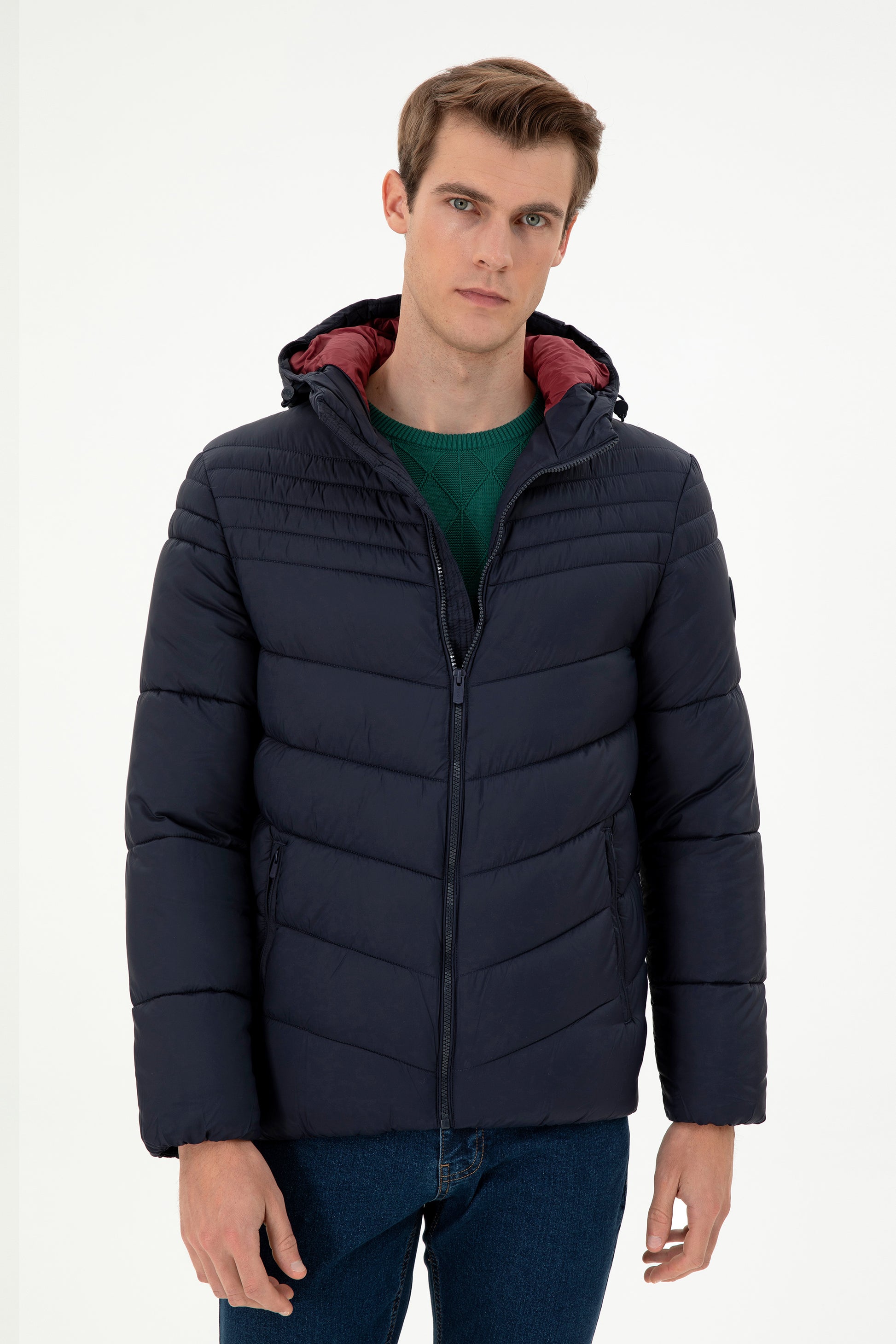 Men's Navy Blue Coat