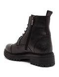 Black 100% Leather Boots