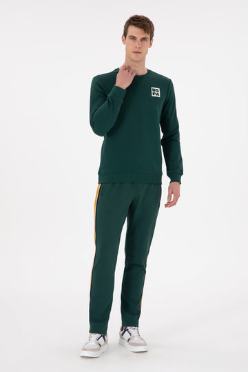 Men's Dark Green Sweatpants