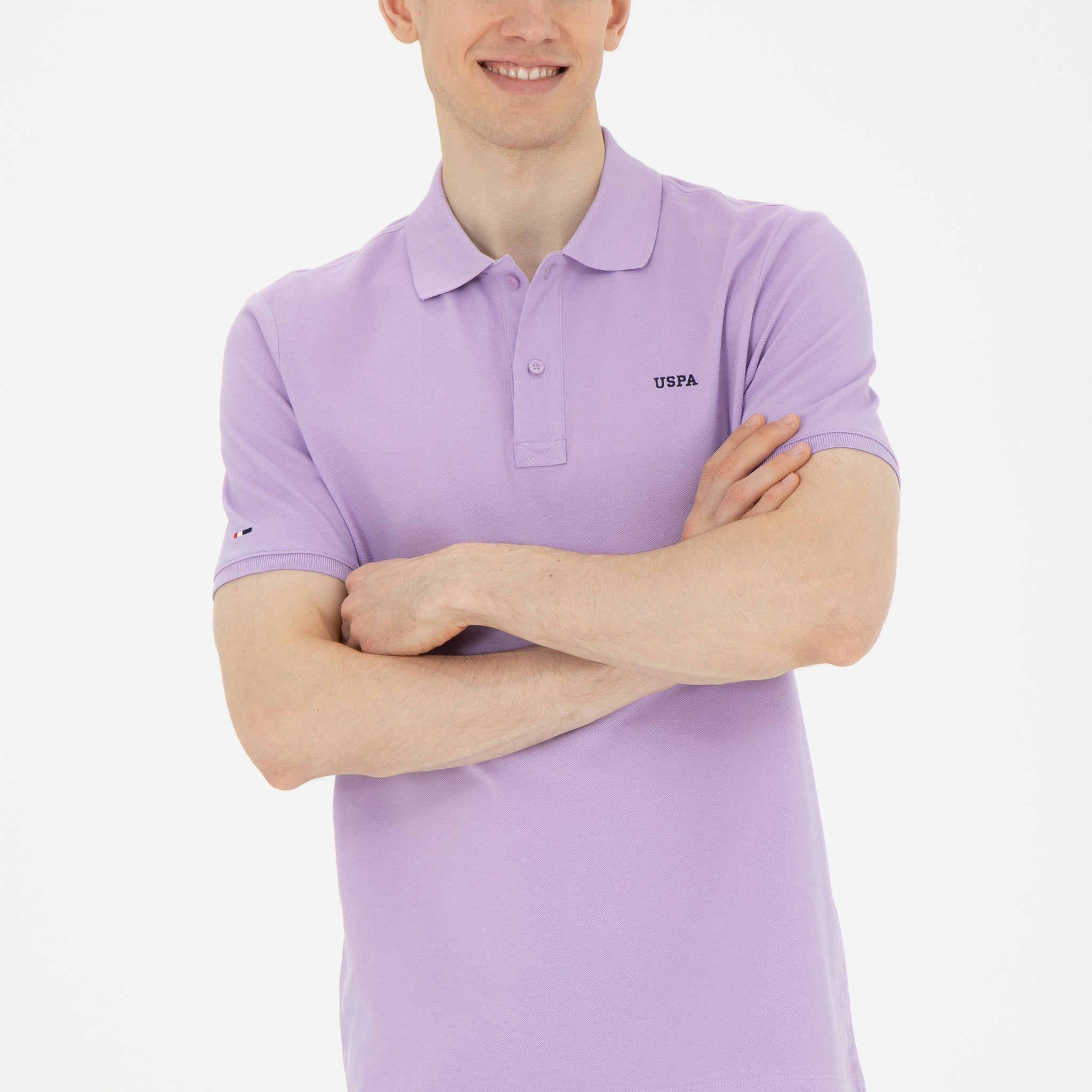 Men's Lilac Basic T-Shirt