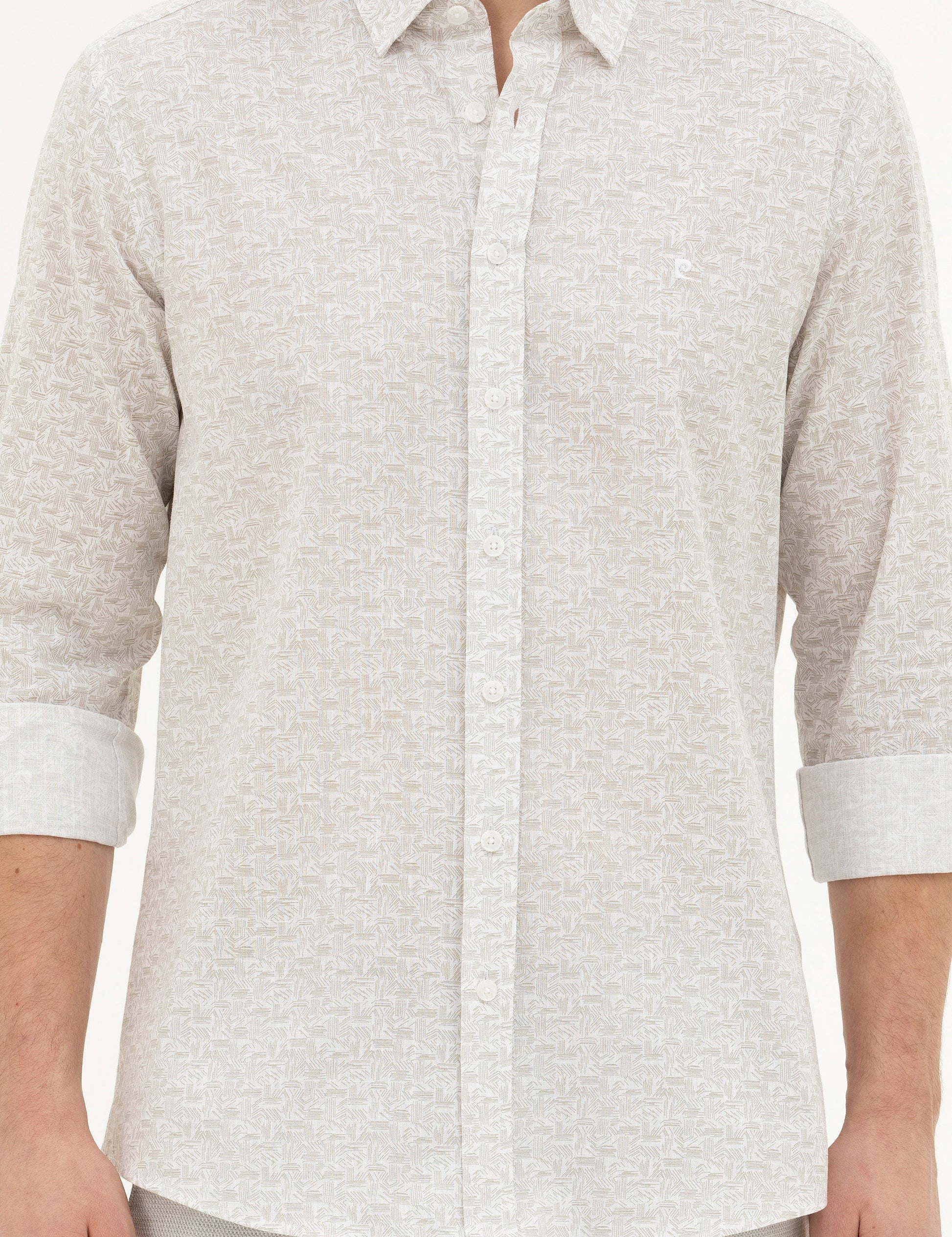 Green Regular Fit Long Sleeve Shirt
