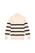 Boy's Cream Knitwear Cardigan