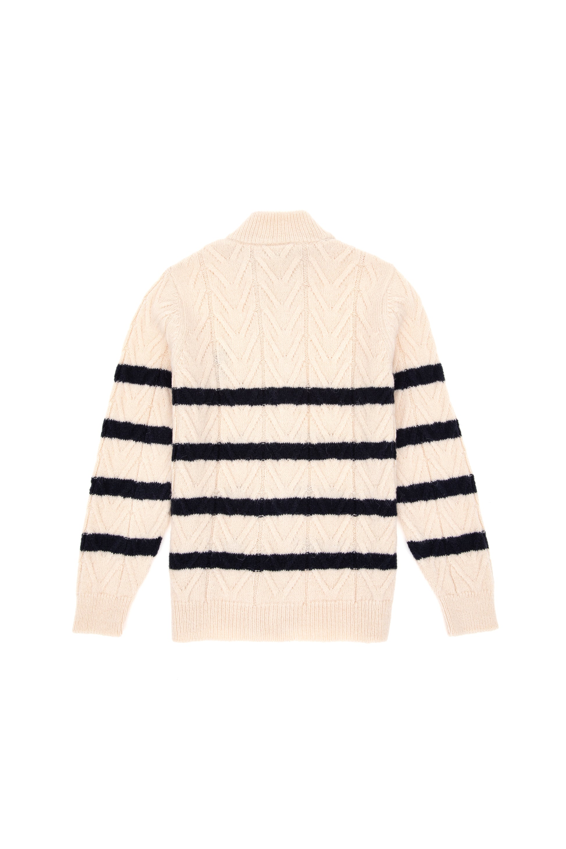 Boy's Cream Knitwear Cardigan