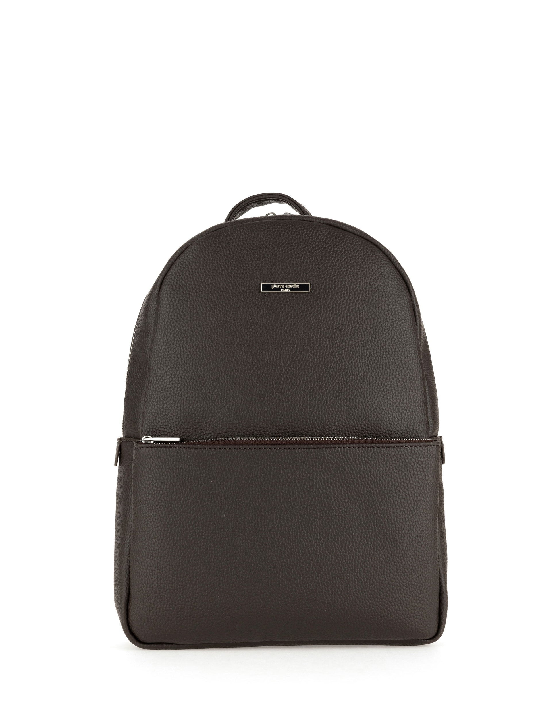 Men's Brown Leather Backpack