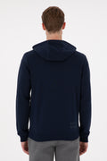 Men's Navy Blue Knitted Cardigan