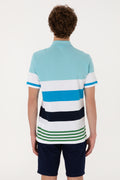 Men's Aqua T-Shirt