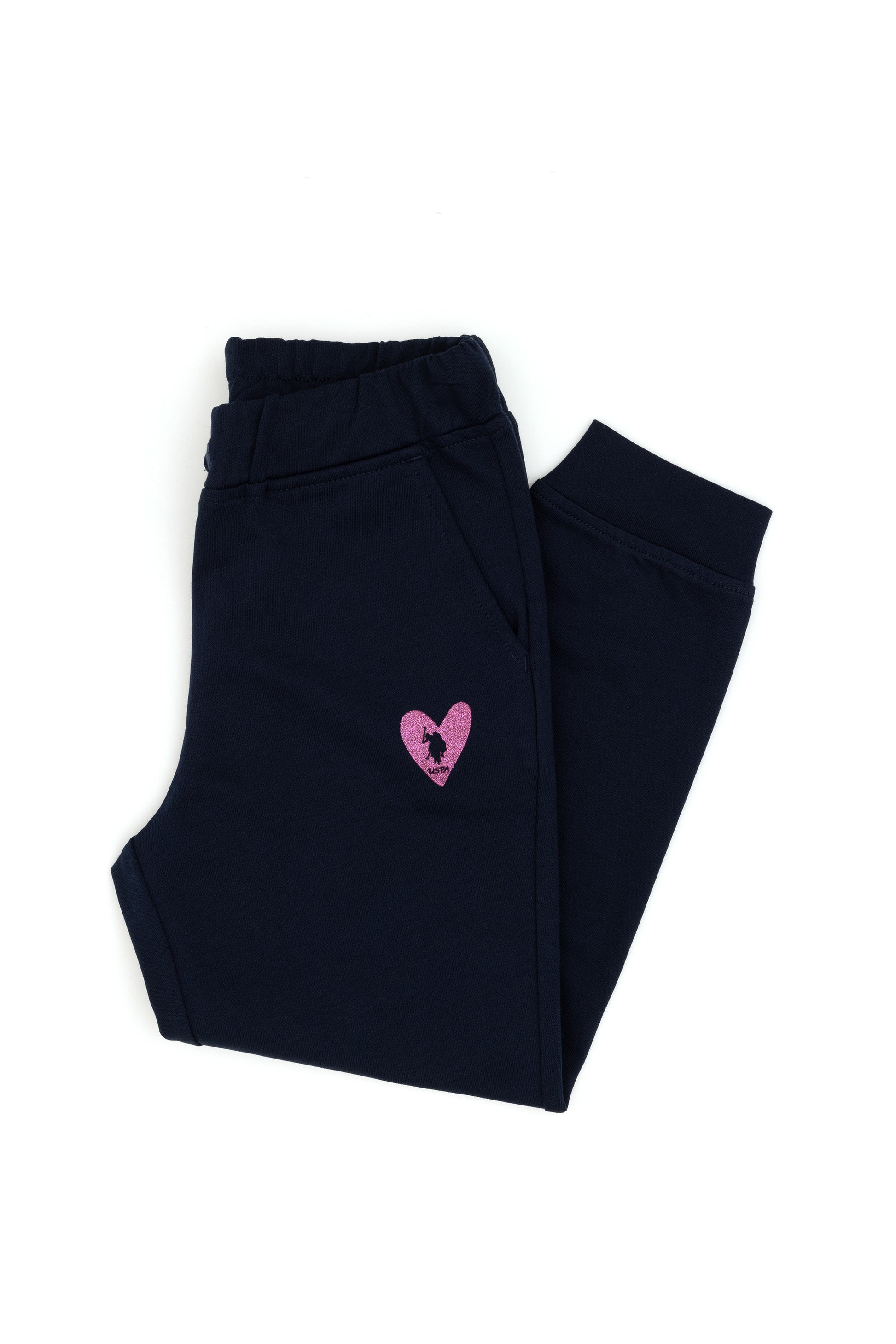 Girls' Navy Sweatpants