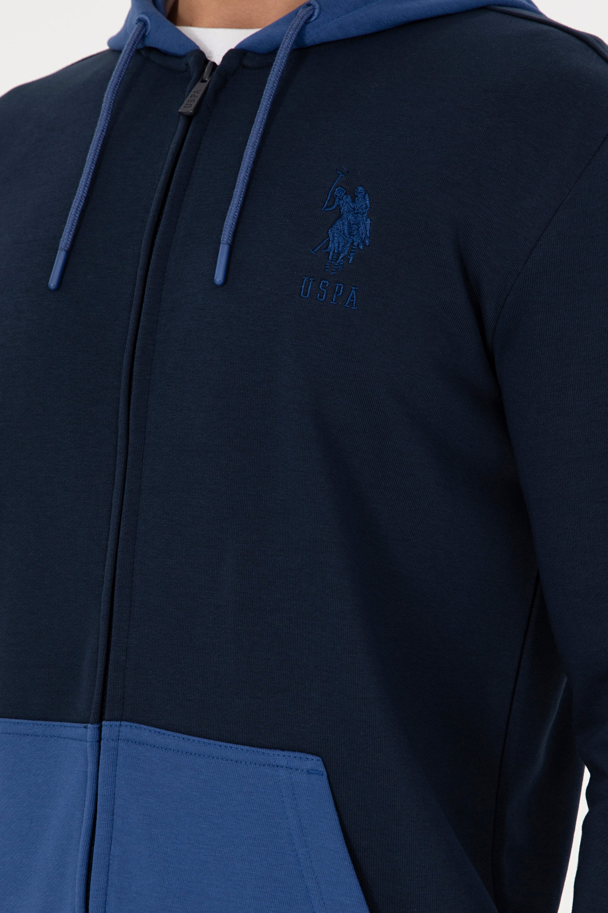 Men's Navy Blue Knitted Cardigan