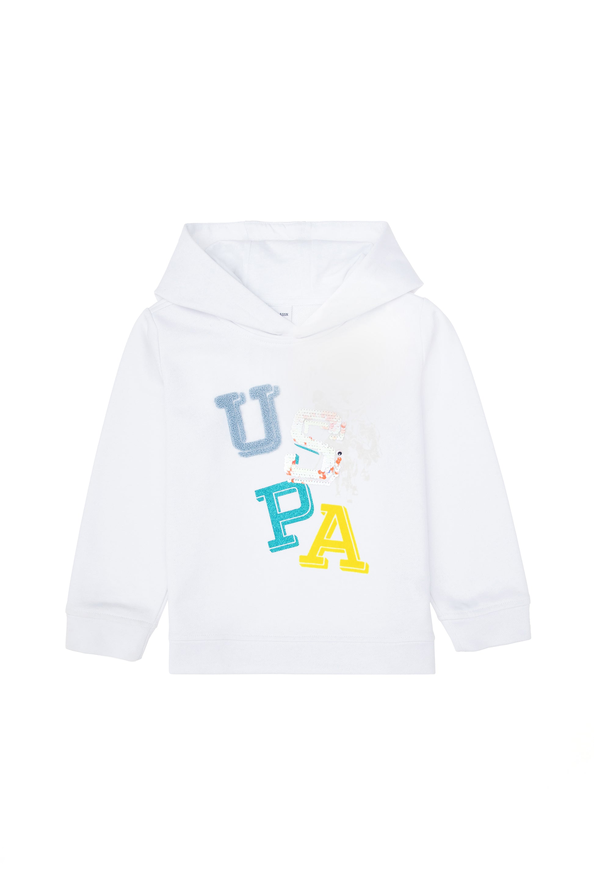Girl's White Sweatshirt