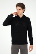 Men's Black Basic Sweatshirt