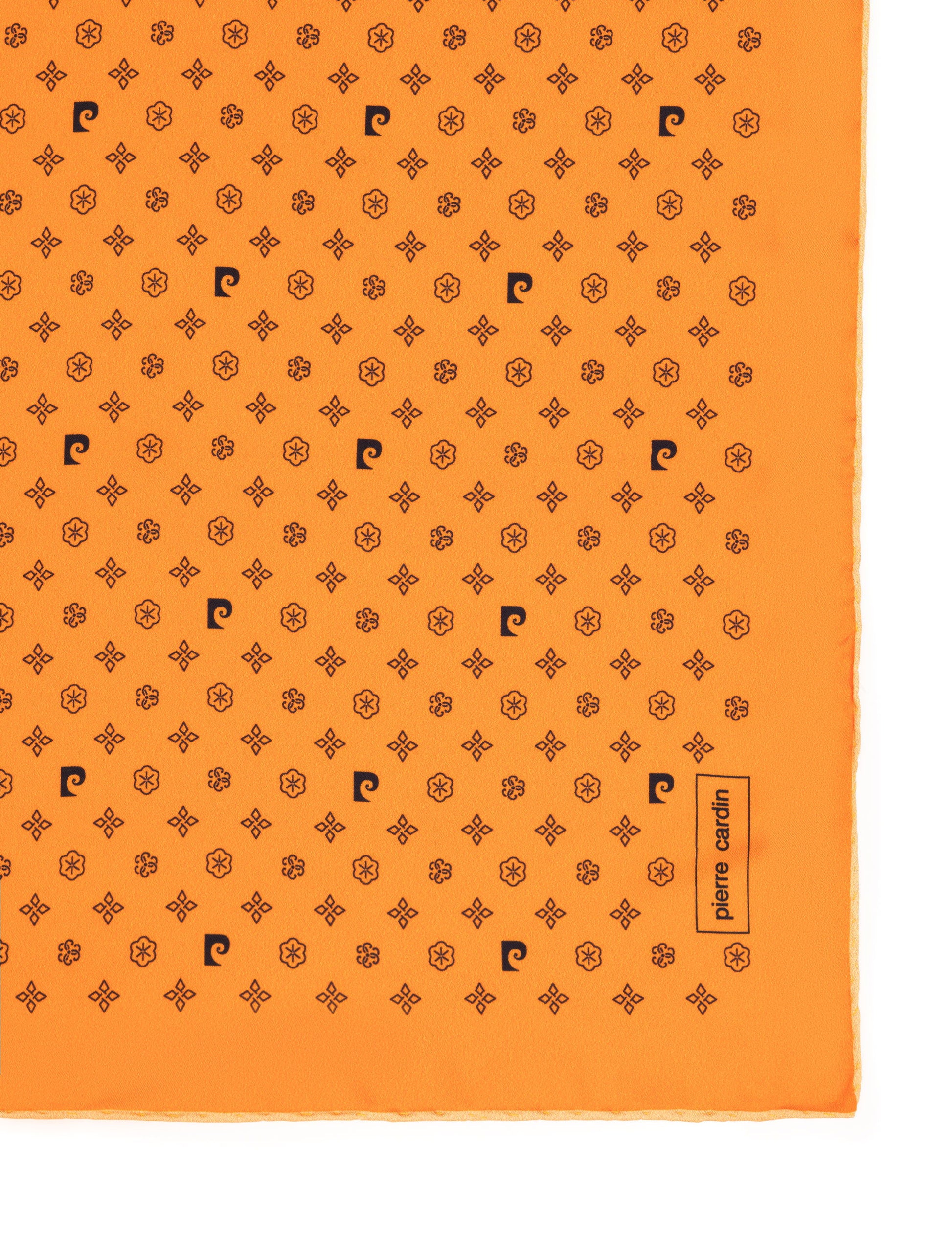 Orange Twill Scarf