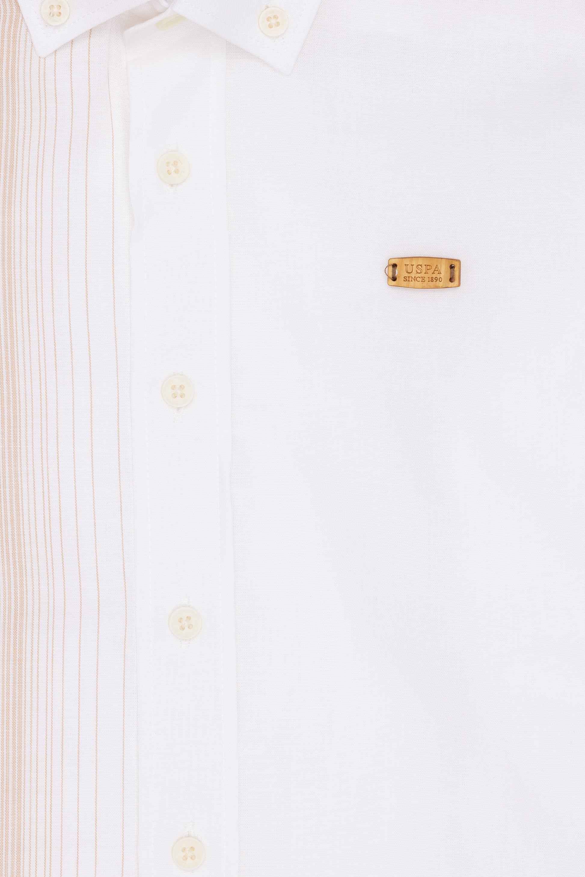 Boy's Camel Long Sleeve Shirt