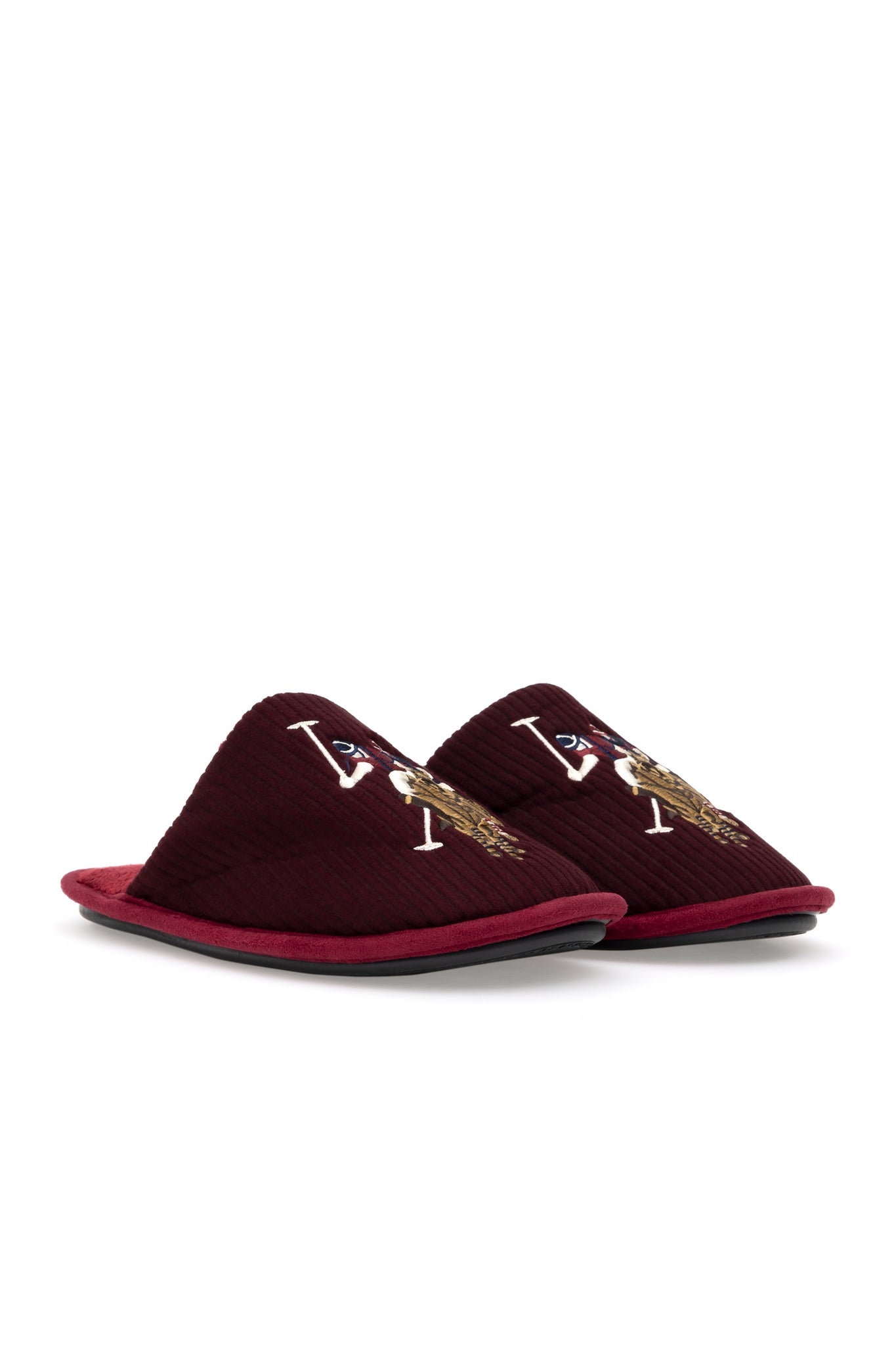 Men's Burgundy House Slipper