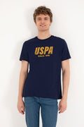 Men's Regular Fit Crew Neck Navy T-Shirt