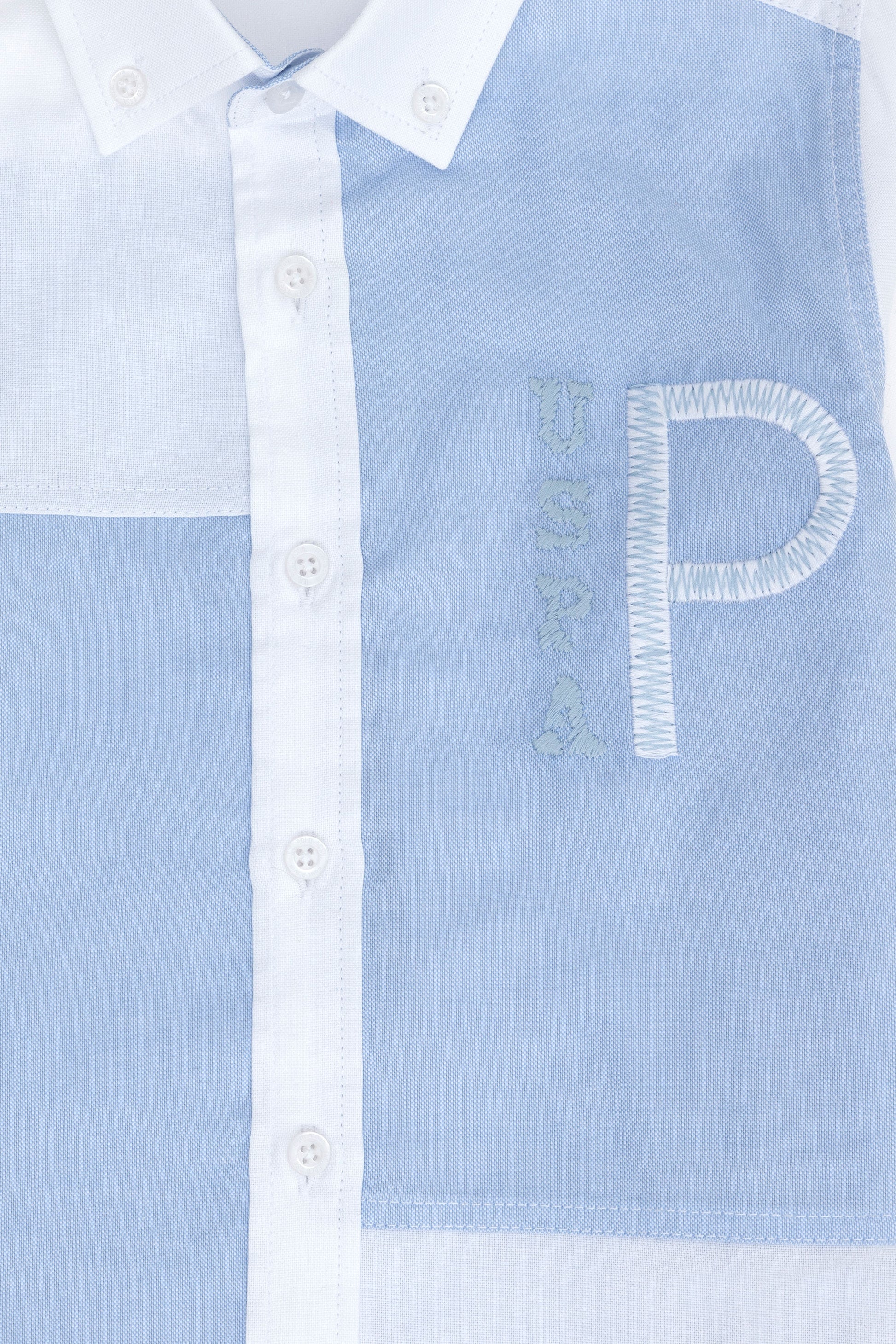 Boy's Blue Long Sleeve Shirt